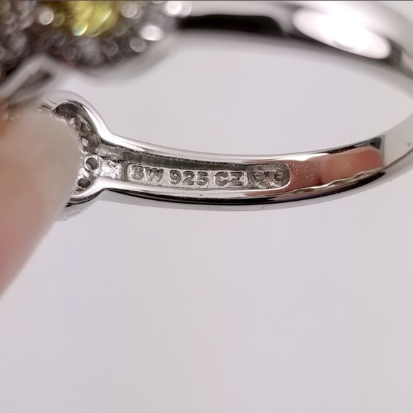 Epiphany for QVC five stone halo ring - Picture 4 of 7